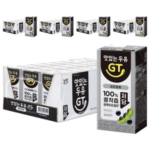 맛있는두유GT 검은콩깨, 190ml, 120개