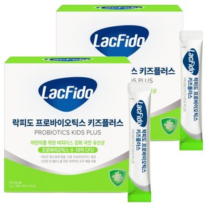 락피도 프로바이오틱스 키즈 플러스 60p, 2개, 120g