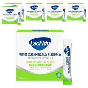 락피도 프로바이오틱스 키즈 플러스 60p, 120g, 6개