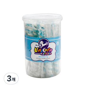 위니비니 유니콘팝 캔디 블루베리, 288g, 3개