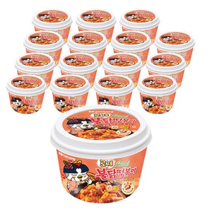 삼양 로제 불닭 떡볶이, 16개, 183.5g