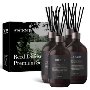 에이센트 퍼퓸드 디퓨저, 라이브러리, 500ml, 4개