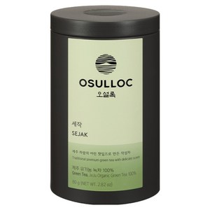 오설록 세작 녹차, 80g, 1개입, 1개
