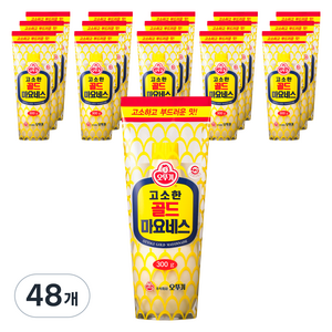 오뚜기 고소한 골드 마요네스, 300g, 48개