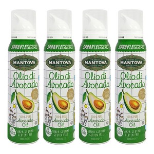 만토바 키즈 오일 스프레이, 아보카도, 100ml, 4개
