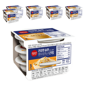 햇반 병아리콩퀴노아 곤약밥, 150g, 18개
