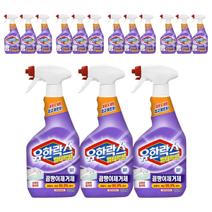 유한락스 멀티액션 곰팡이제거제, 510ml, 15개