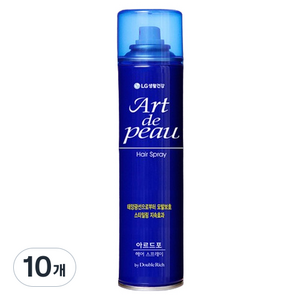 LG생활건강 아르도포 헤어 스프레이, 280ml, 10개