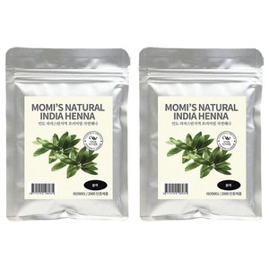 모미스 네츄럴 인디아 헤나 100g, 케미컬블랙, 2개