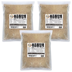 복이네먹거리 볶음통참깨, 500g, 3개