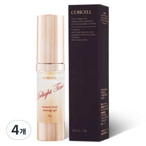 큐리셀 딜라이트타임, 15g, 4개