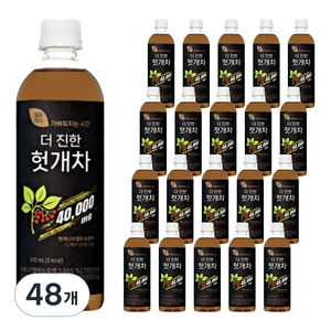 일화차시 더 진한 헛개차, 48개, 500ml