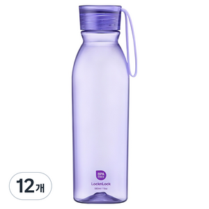 락앤락 데일리 밸런스 보틀, 바이올렛, 550ml, 12개