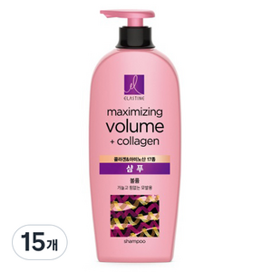 엘라스틴 마린콜라겐 탱글볼륨 샴푸, 680ml, 15개