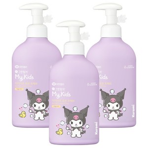 그린핑거 마이키즈 프레쉬 산리오 쿠로미 키즈 로션 그리너리향, 320ml, 3세트