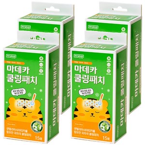 동국제약 마데카 쿨링패치, 15개입, 4개
