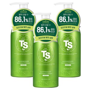 TS 뉴프리미엄 탈모증상완화 샴푸, 500g, 3개