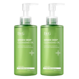닥터지 그린딥 클렌징 오일, 210ml, 2개