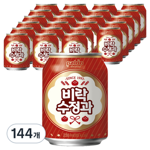 팔도 비락수정과, 238ml, 144개