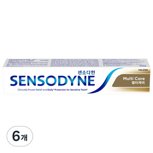 센소다인 멀티케어 치약, 100g, 6개 골드박스 특가