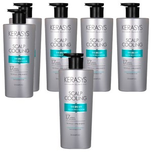 케라시스 두피 쿨링 단백질 샴푸, 750ml, 6개