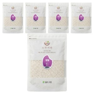 소반미반 찹쌀, 500g, 5개