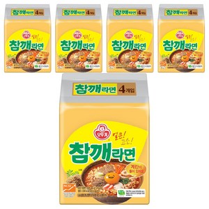 오뚜기 참깨라면 115g, 20개