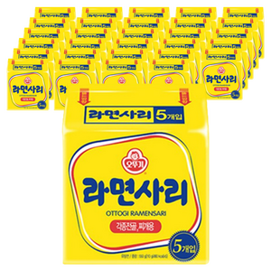 오뚜기 라면사리 멀티팩 110g, 80개