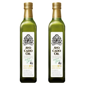 백설 유러피안 아보카도 오일, 500ml, 2개