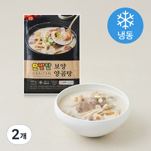 오발탄 보양 양곰탕 (냉동), 600g, 2개