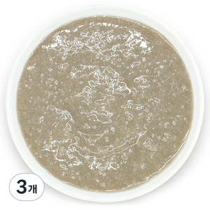 짱죽 실온 이유식 7개월부터 초기 묽은죽, 혼합맛, 140g, 3개