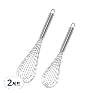 벨라쿠진 베이킹 거품기 2종 세트, 2세트