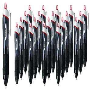 제트스트림 유성볼펜 1.0mm SXN-150-10, 레드, 20개