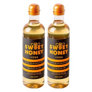 산내들농원 사양벌꿀, 1kg, 2개