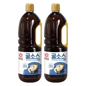 백설 굴소스, 2.1kg, 2개