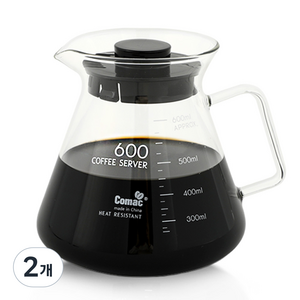 코맥 커피서버, 600ml, 2개, 단품