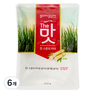 곰곰 The 맛, 500g, 6개