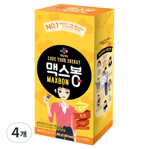 맥스봉 치즈 소시지, 1.05kg, 4개