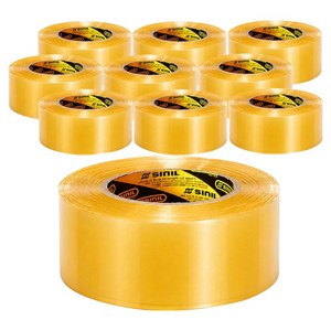 신일테이프 OPP 박스테이프 48mm x 80m, 투명, 10개 골드박스 특가
