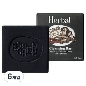 에센시에르 한방 클렌징 비누, 6개입, 100g