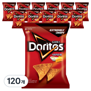 도리토스 나쵸치즈맛, 84g, 120개