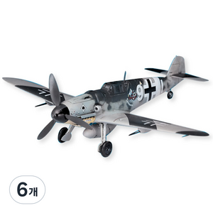 아카데미과학 12467 1/72 메서슈미트 프라모델 Bf109G-6 MESSERSCHMITT BF109G-6, 6개
