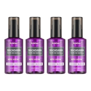 쿤달 울트라 세럼 헤어 에센스 체리블라썸향, 100ml, 4개