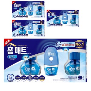 홈매트 리퀴드 스위치형 + 리필 3p, 87ml, 4세트