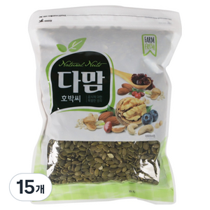 다맘 호박씨, 1kg, 15개