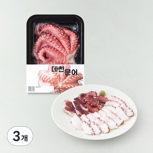 모리타니아산 데친 문어, 400g, 3개