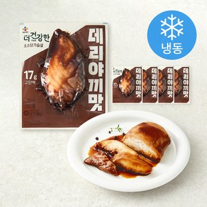 더건강한 소스 닭가슴살 데리야끼맛 (냉동), 100g, 5개, 1개입
