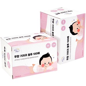 조이올리 무향 기저귀 봉투 200p, 1세트, 3L