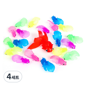 빌랑 스몰월드 금붕어 모형 21p, 혼합색상, 4세트
