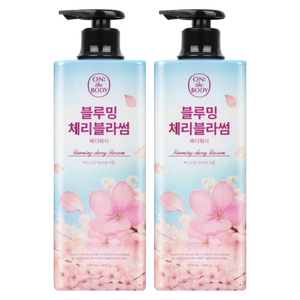 온더바디 바디워시 체리블라썸, 900g, 2개